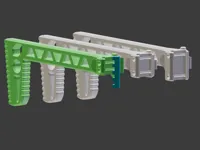 TAC41 VERSION (3 lengths of stock)