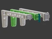 CLAMP XS VERSION ((3 lengths of stock)