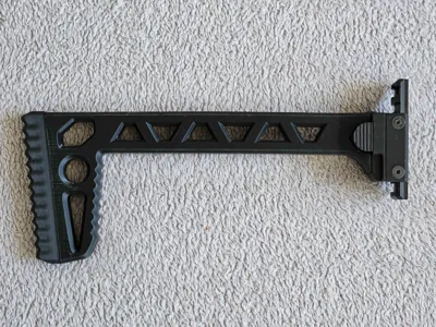 Custom Airsoft Picatinny Folding Stock V2
