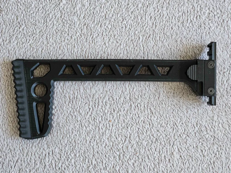 Custom Airsoft Picatinny Folding Stock V2