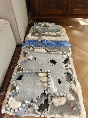 Adorno temático: Icespire Hold - Dragon of Icespire Peak - DnD — vista de referencia 2