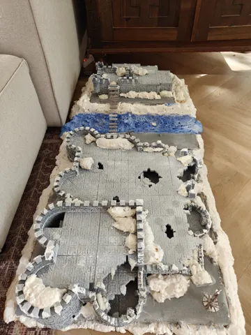 Adorno temático: Icespire Hold - Dragon of Icespire Peak - DnD — vista de referencia 3