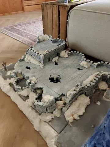 Adorno temático: Icespire Hold - Dragon of Icespire Peak - DnD — vista de referencia 4
