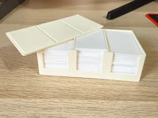 Caja para toallitas de uñas