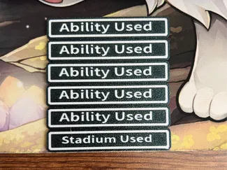 Ability & Stadium Used Tokens