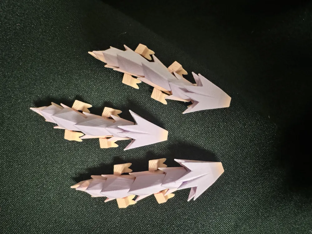 Mini Shard Mini Flexi Crystal Shard Dragon - Free 3D Print Model - MakerWorld
