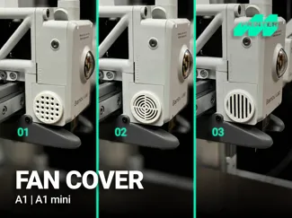Extruder / Fan Cover | A1 & A1 mini