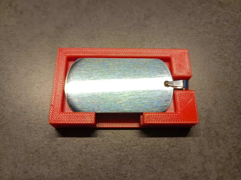 Dog Tag Positionierer 50x28