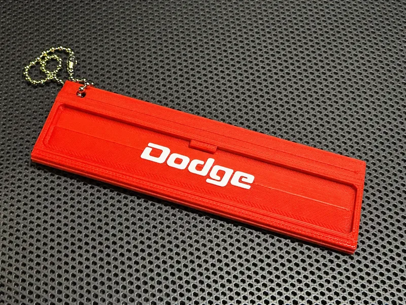 Dodge Sweptline Tailgate Keychain