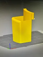 Filleted edges (stronger design), larger drain hole
