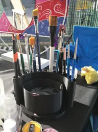 Porte-pinceaux avec godet séparé — photo 2