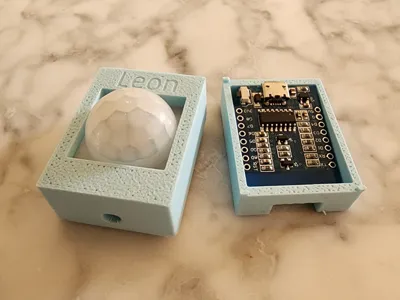 ESP8266 plus motion sensor box