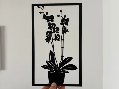 Orchid Wall Art