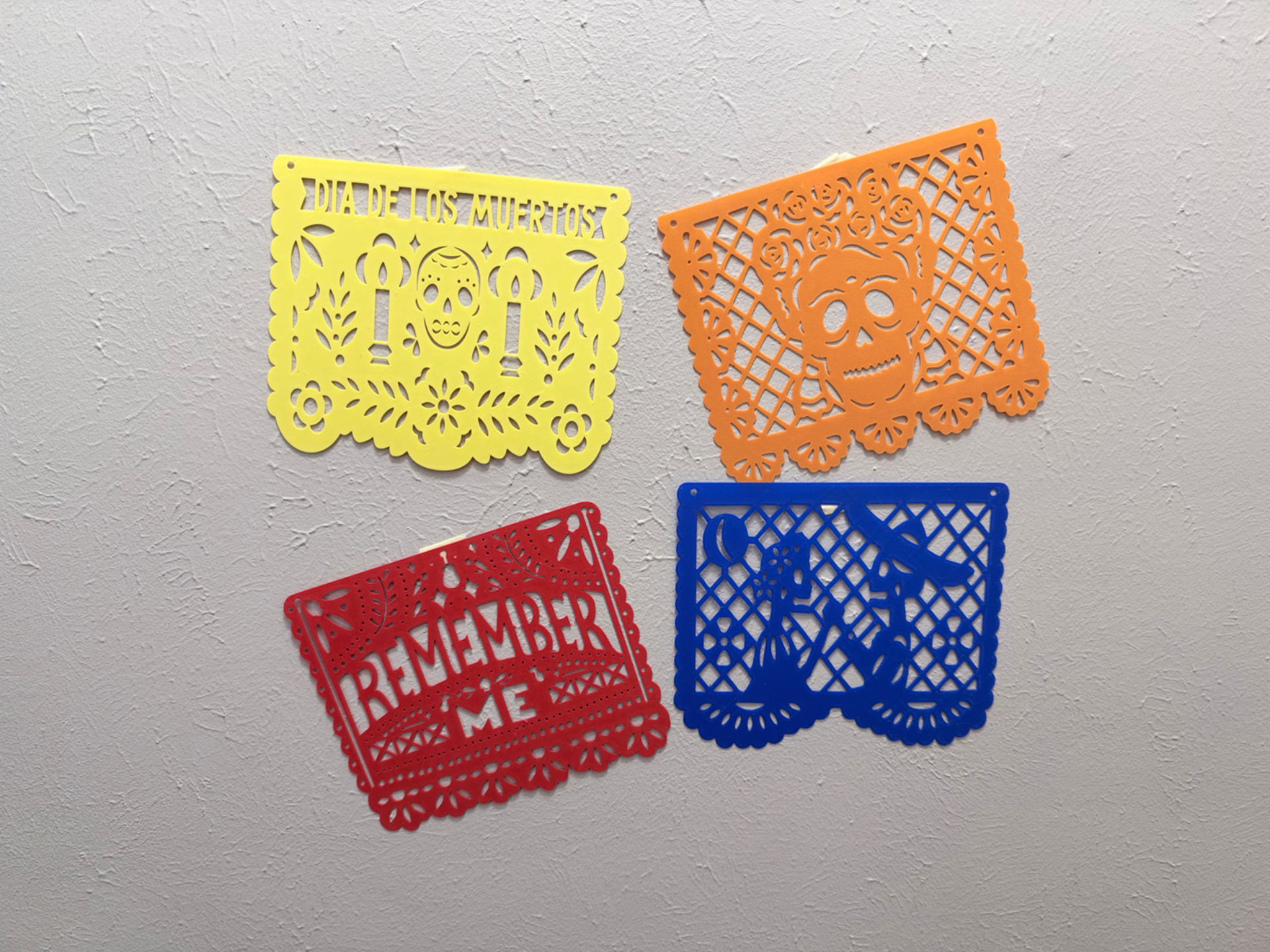 Day Of The Dead - Papel Picado - Coco - 1
