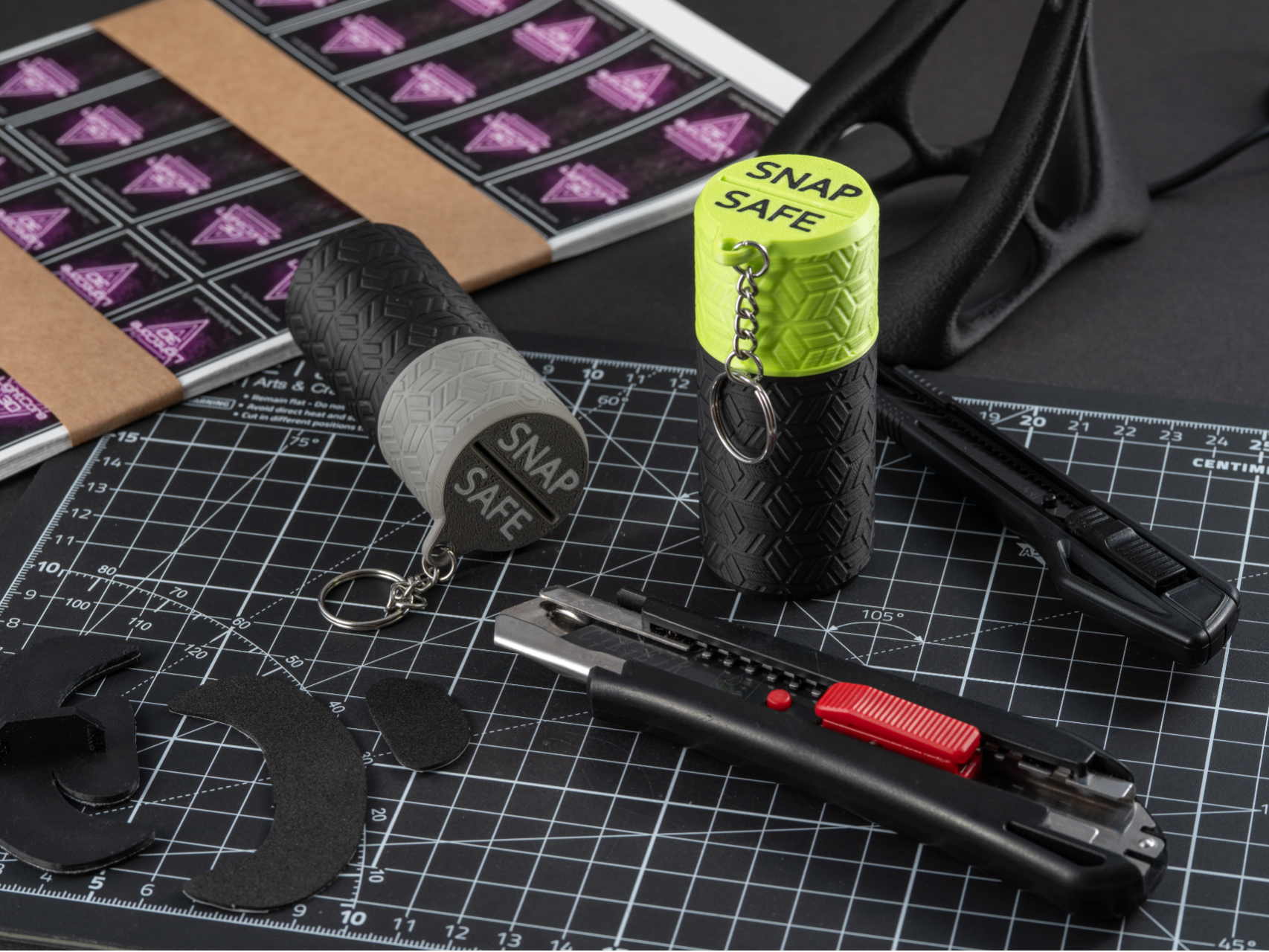 SnapSafe V2 upgraded - Klingen sicher abbrechen