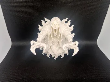Adorno temático: Screaming Ghost Wall Mount – Horror Decor — vista de referencia 4