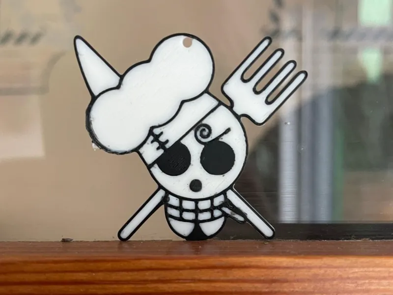 Sanji keychain