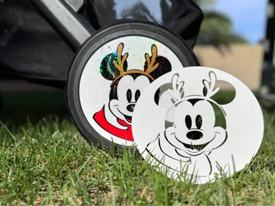 Mickey Mouse Christmas wheel cap Uppababy Vista V2