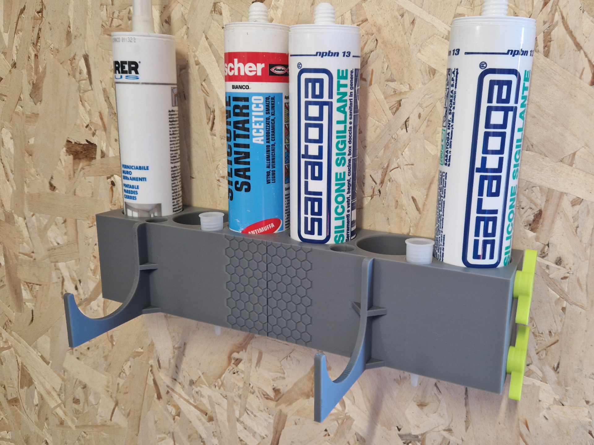 silicone gun and tube holder