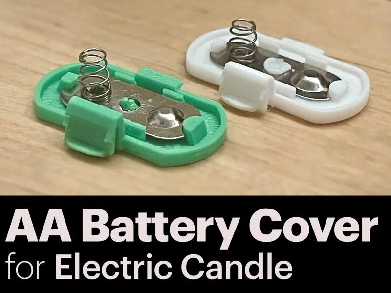 Battery Cover for Electric Candle (2xAA)
