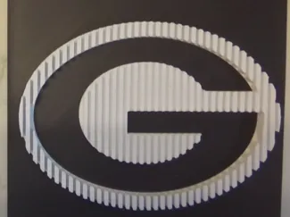 Green Bay Packers Layered Sculpture