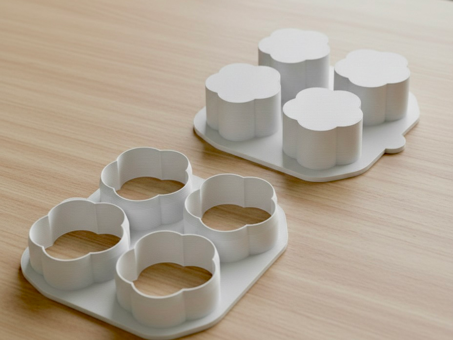 Customizible Parametric Flower Cookie Cutter 