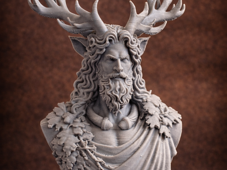 Cernunnos – Celtic Hunting God Bust