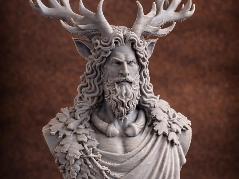 Cernunnos – Celtic Hunting God Bust