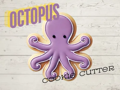 Octopus Cookie Cutter