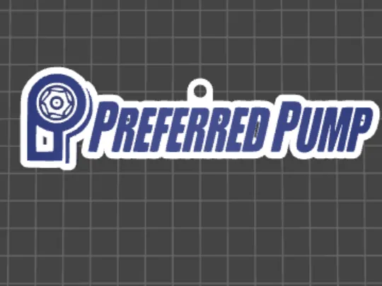 Preferred Pump Keychain
