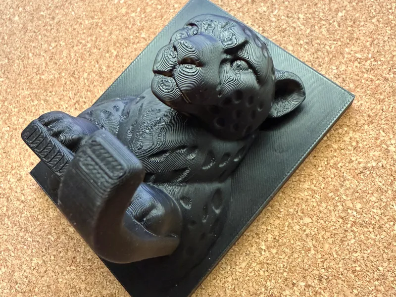 leopard wall hook 