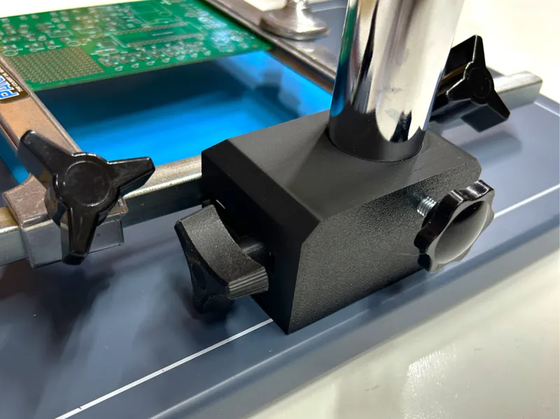 Panavise to Microscope Adapter