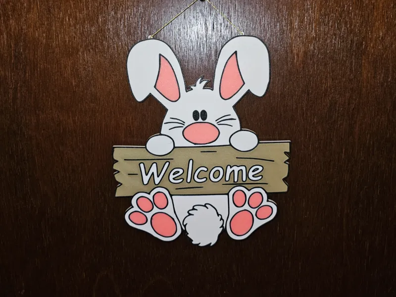 Easter Welcome Bunny