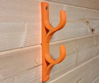 Fishing Rod Wall Mount (2 Parts)