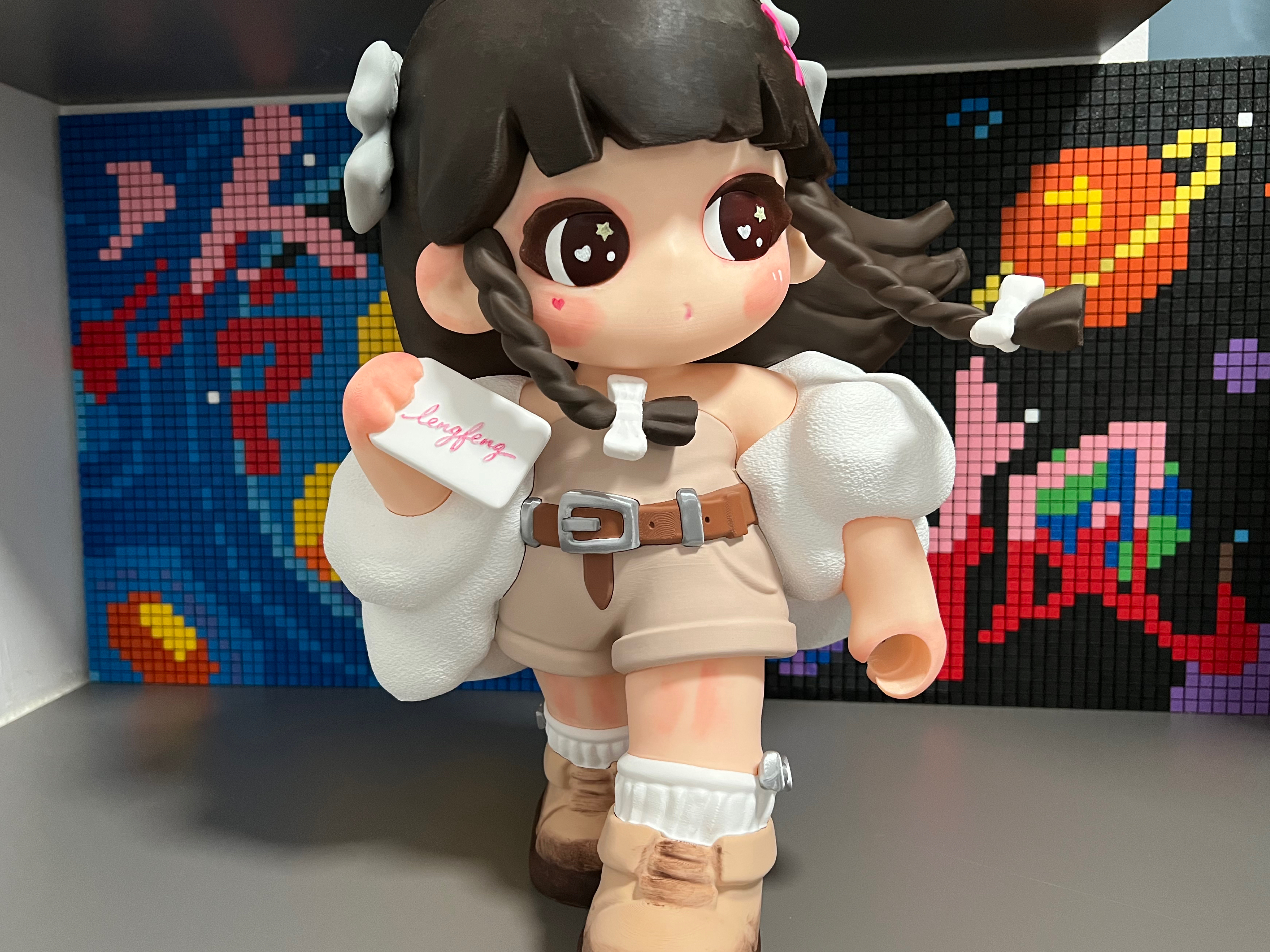 liita-Energetic Idol (fully segmented version) tnt - Free 3D Print