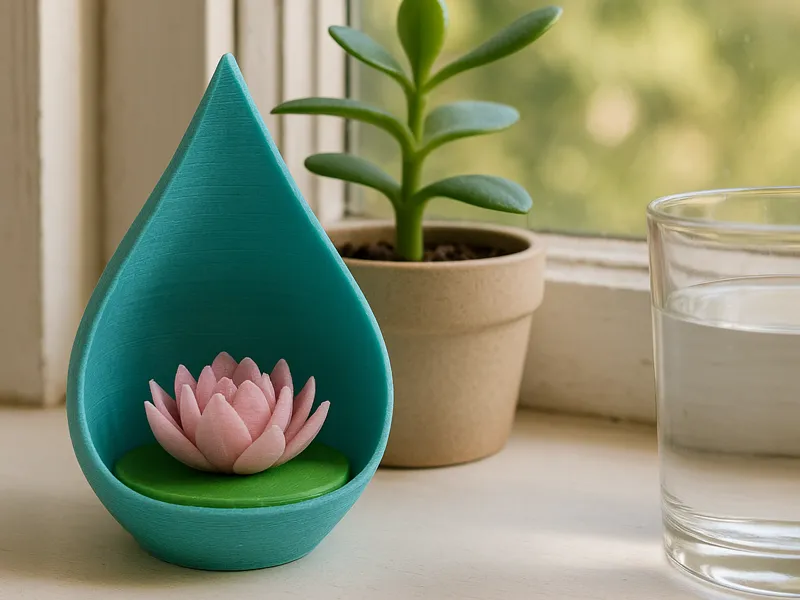 Raindrop Water Lily