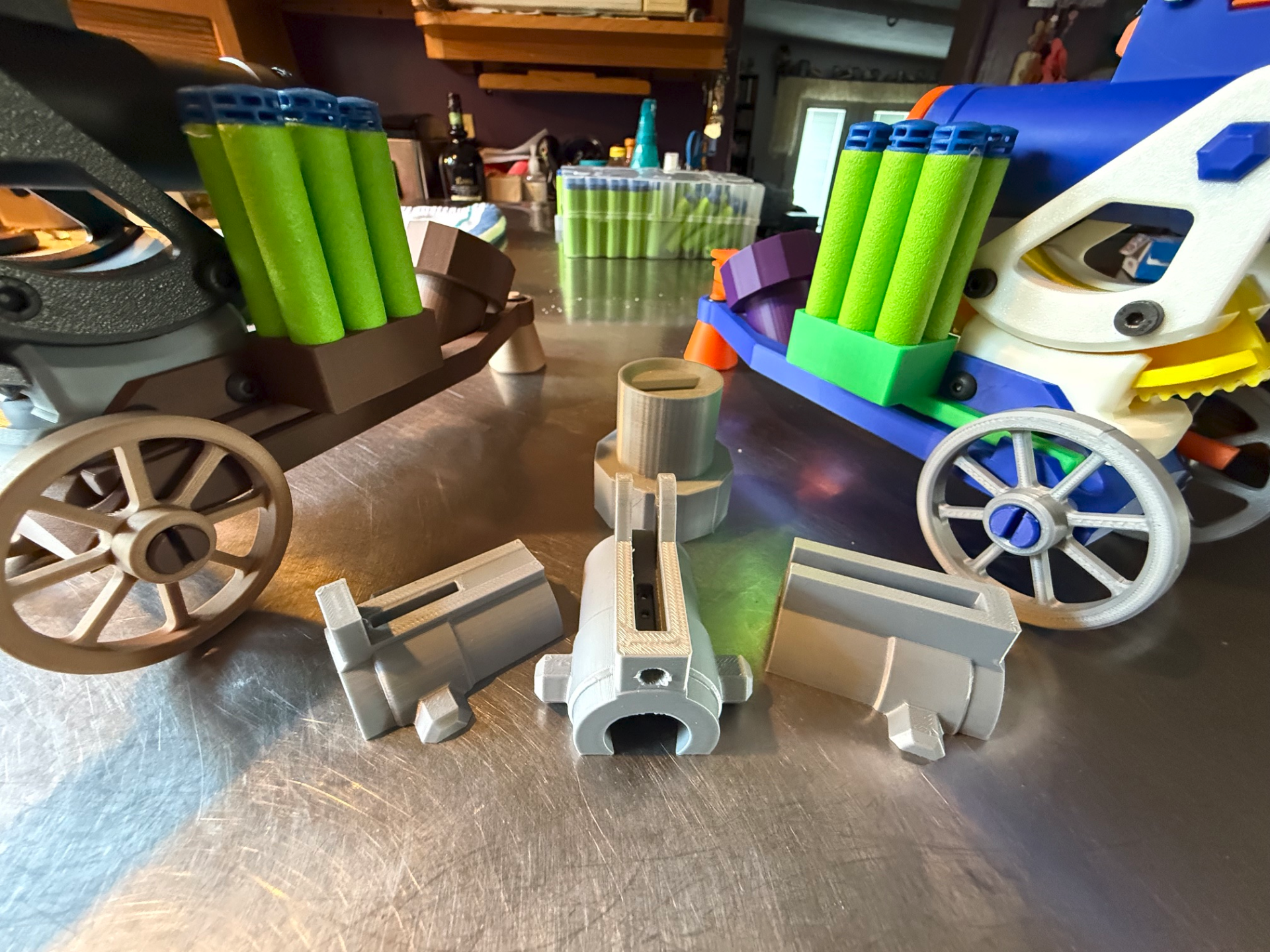 Alcohol Nerf Cannon accessories