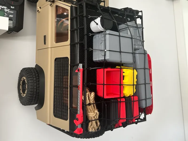 FlexiNet – Elastic Cargo Net for 1/10 RC Cars