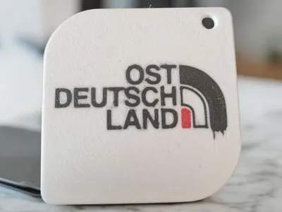 East Germany keychain 