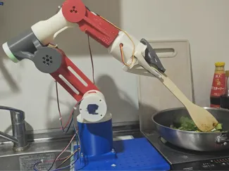 A 6-DOF Robot Arm and a 1-DOF Gripper