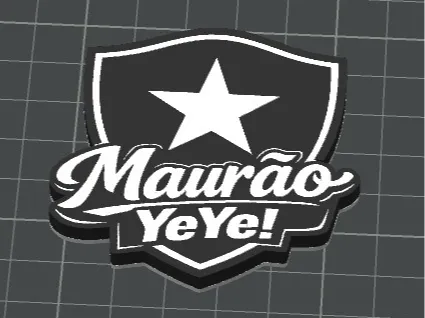 Imã e chaveiro Botafogo Maurão (Mauro)