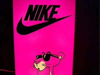 Nike Pink Panther Light Box
