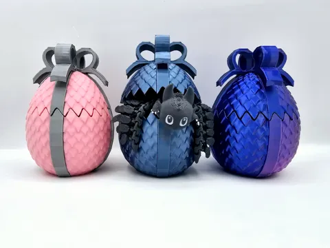Gift Wrapped Dragon Egg view 3