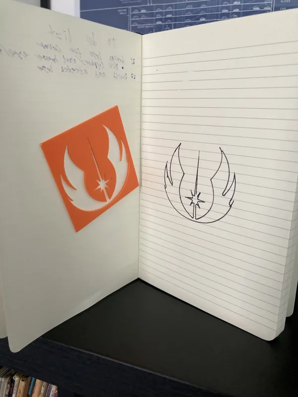 Starwars Jedi Order Stencil