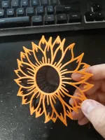 Pochoir tournesol — photo 3
