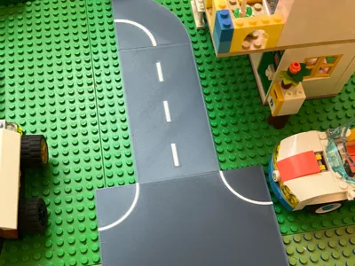 Official LEGO Modular Road Plates