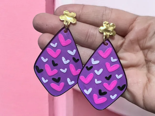 Pendientes corazones