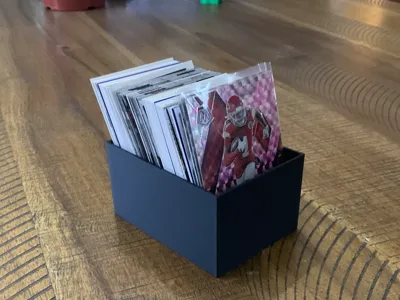 Simple Football Card Box