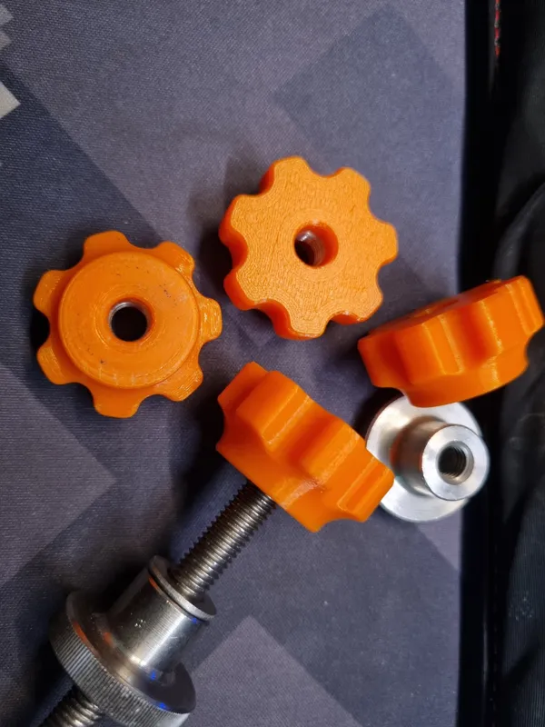 M8 Screw Knob for e.g. scuba backplate