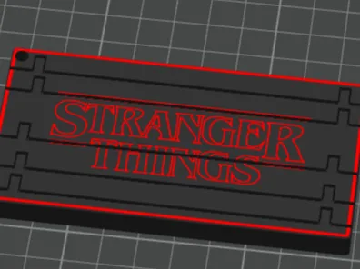 3D Stranger things Flexi toy